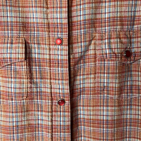 VTG Wrangler Long Sleeve Button Up - Picture 4 of 5